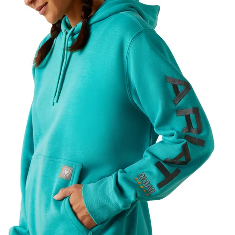 Ariat Women's Rebar Graphic Sleeve Hoodie