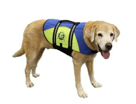 Blue & Yellow Neoprene Life Jacket