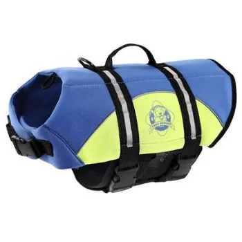 Blue & Yellow Neoprene Life Jacket