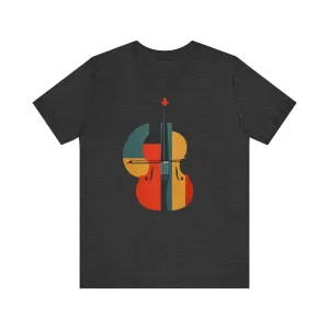 Classic Abstract Harmony Cello T Shirt