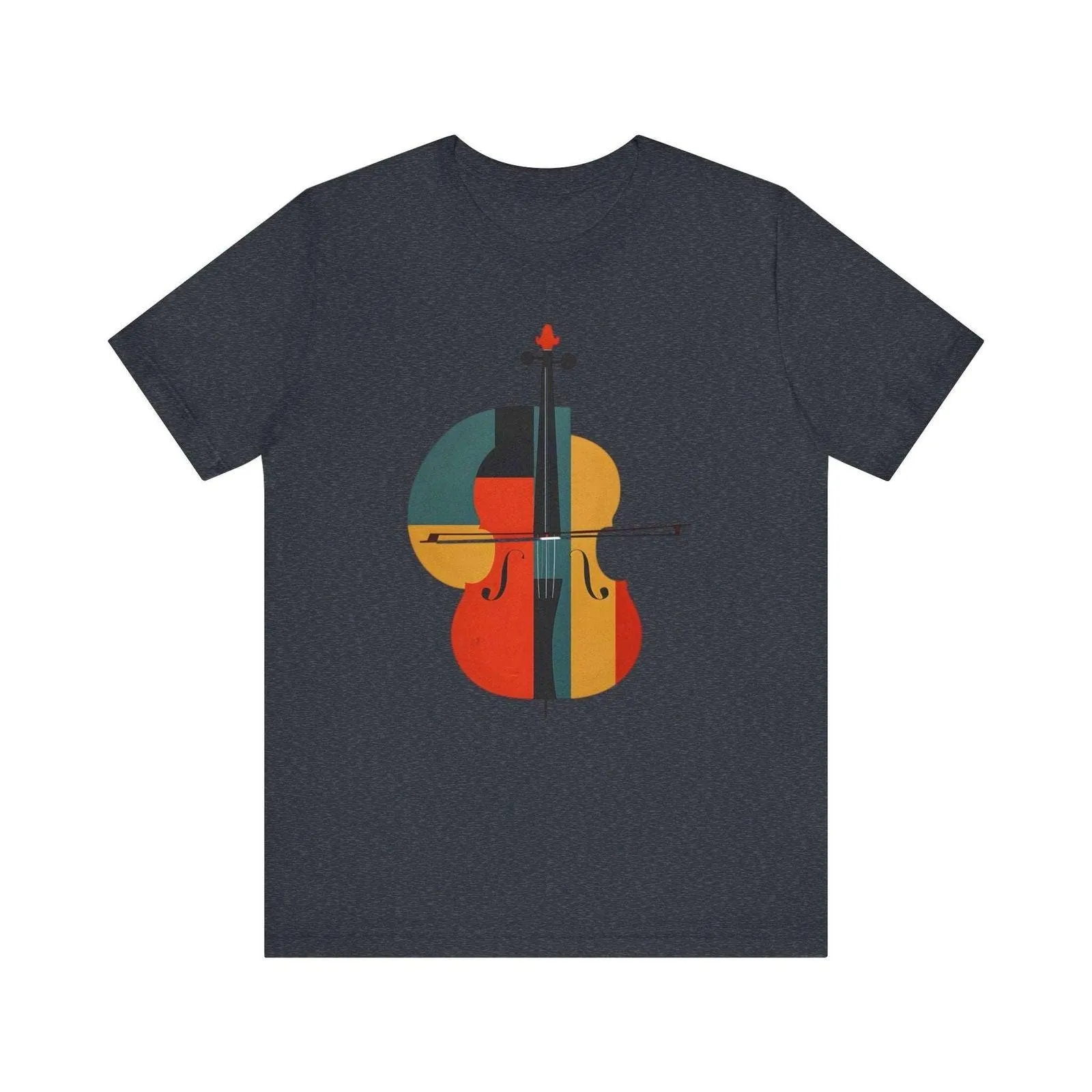 Classic Abstract Harmony Cello T Shirt