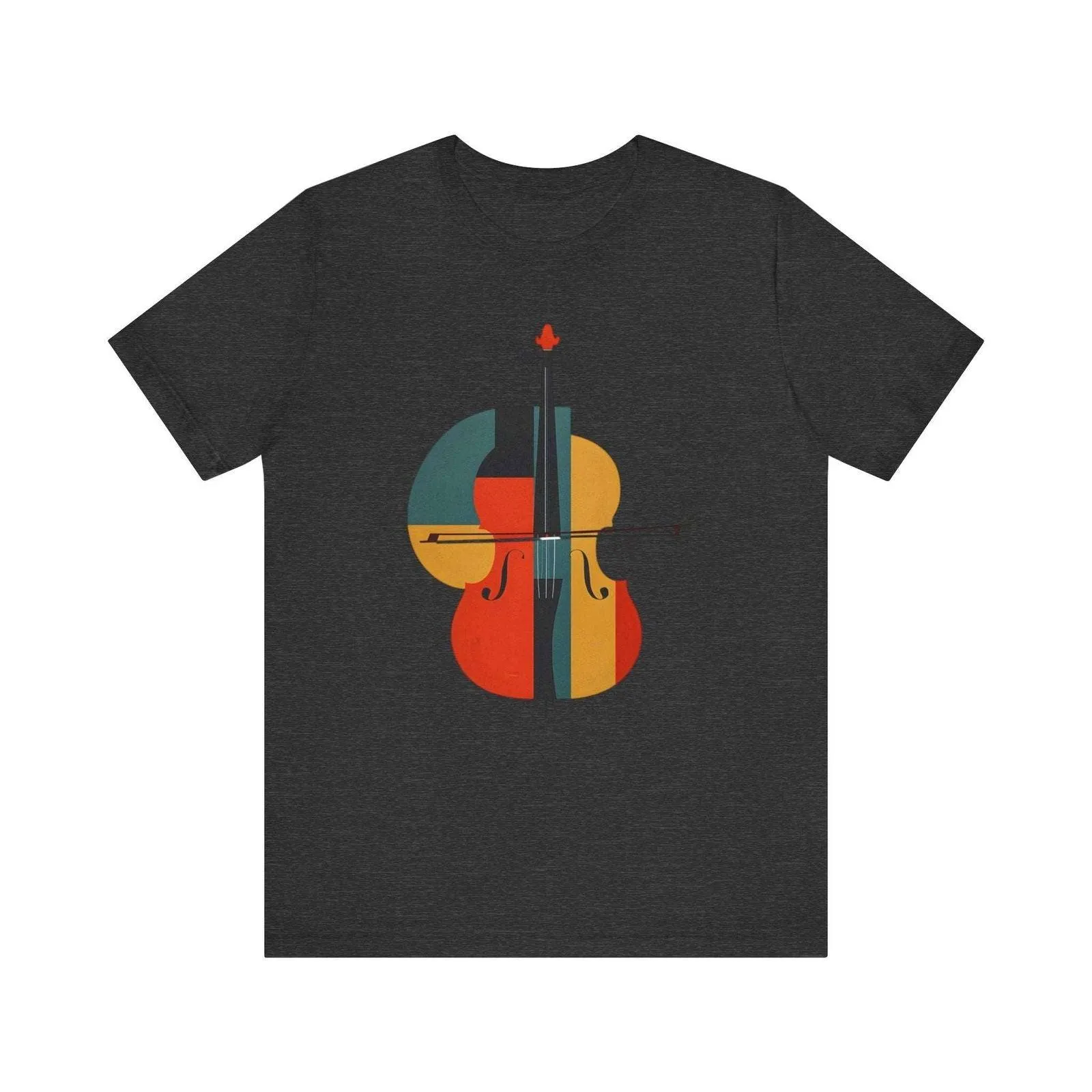 Classic Abstract Harmony Cello T Shirt