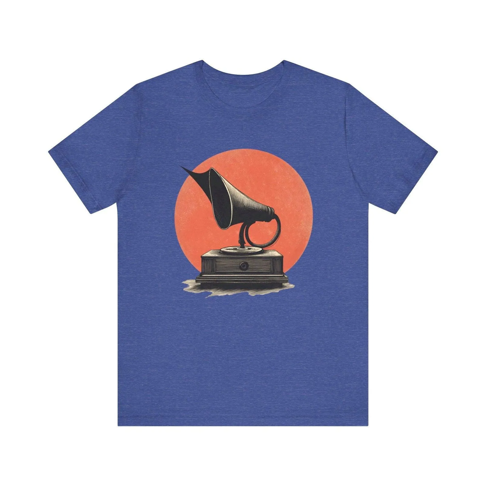 Classic Retro Vibes Gramophone T Shirt