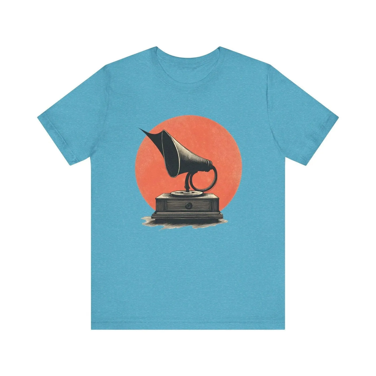 Classic Retro Vibes Gramophone T Shirt