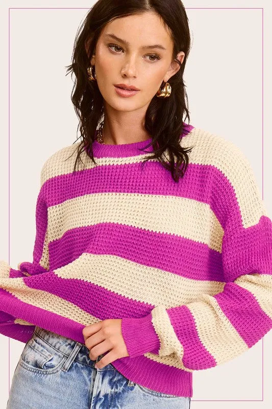 Claudia Striped Sweater