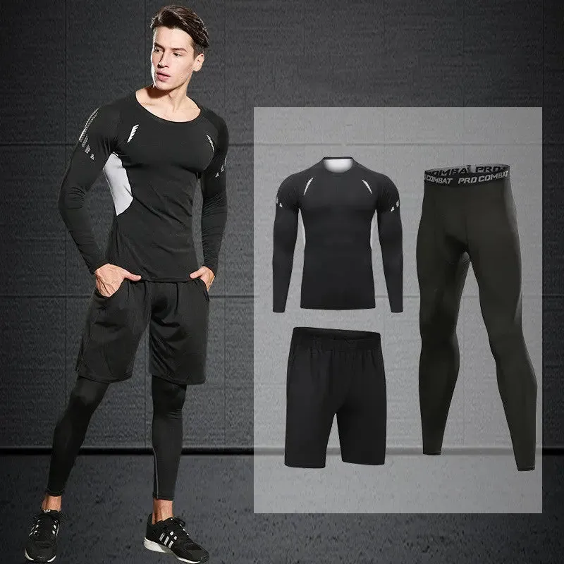 Custom Fitness Hoodie for Men - Gym Workout Clothes, Yoga Wear, Outdoor Jogging Sportswear Set