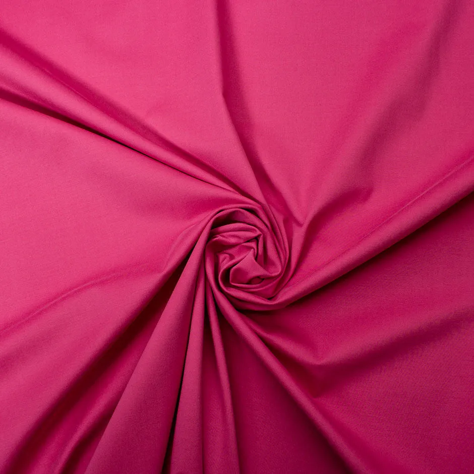 Deep Fuchsia Pink Stretch Cotton