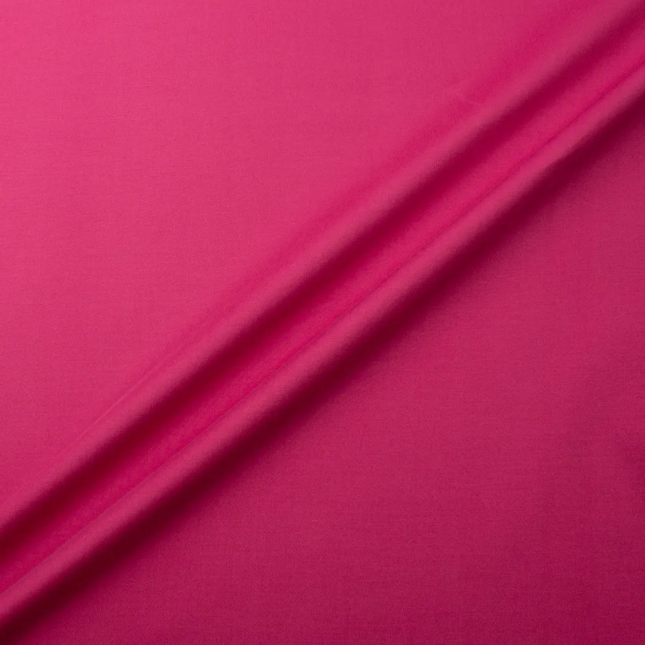 Deep Fuchsia Pink Stretch Cotton