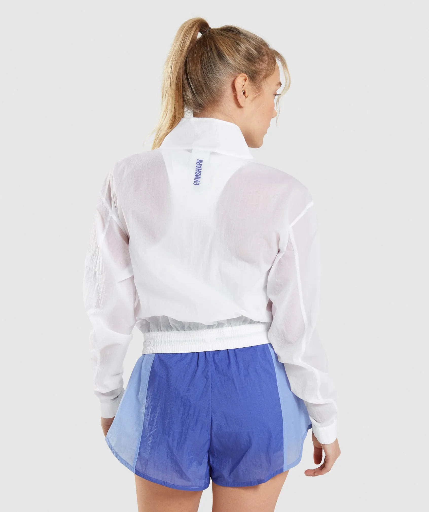 Gymshark Pulse Woven Jacket - White