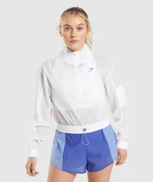 Gymshark Pulse Woven Jacket - White