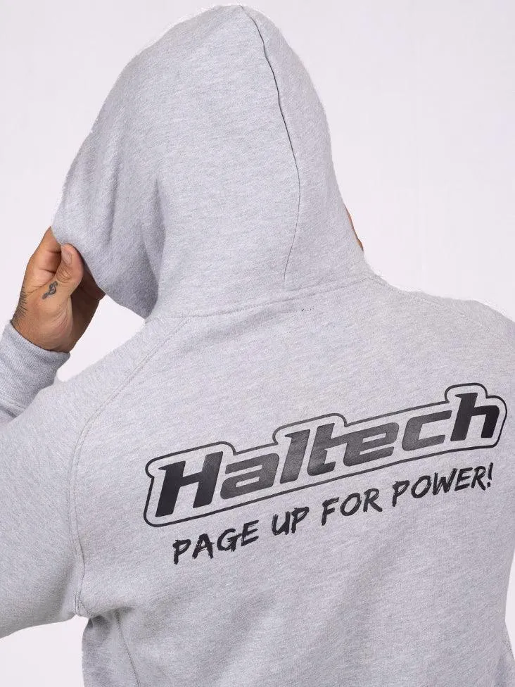 Haltech "Classic" Hoodie Grey