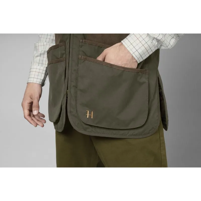 Harkila Rannoch HSP Windproof Mens Shooting Waistcoat - Willow Green