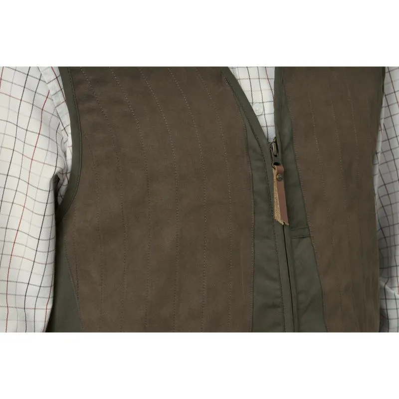 Harkila Rannoch HSP Windproof Mens Shooting Waistcoat - Willow Green