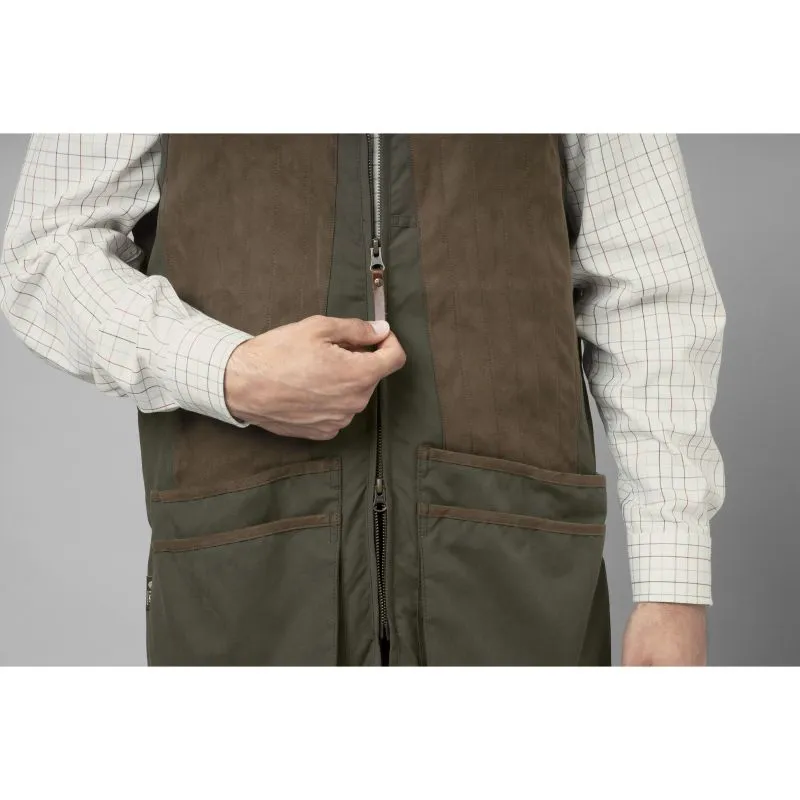 Harkila Rannoch HSP Windproof Mens Shooting Waistcoat - Willow Green