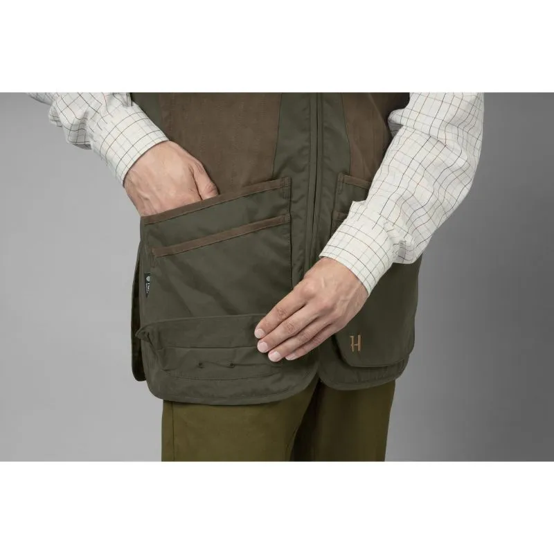 Harkila Rannoch HSP Windproof Mens Shooting Waistcoat - Willow Green