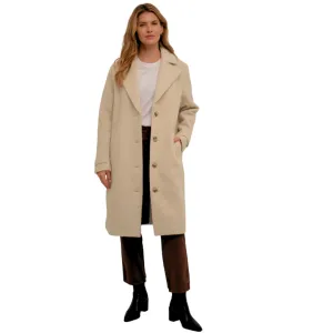 Kaffe Womens Anne Coat Feather Grey