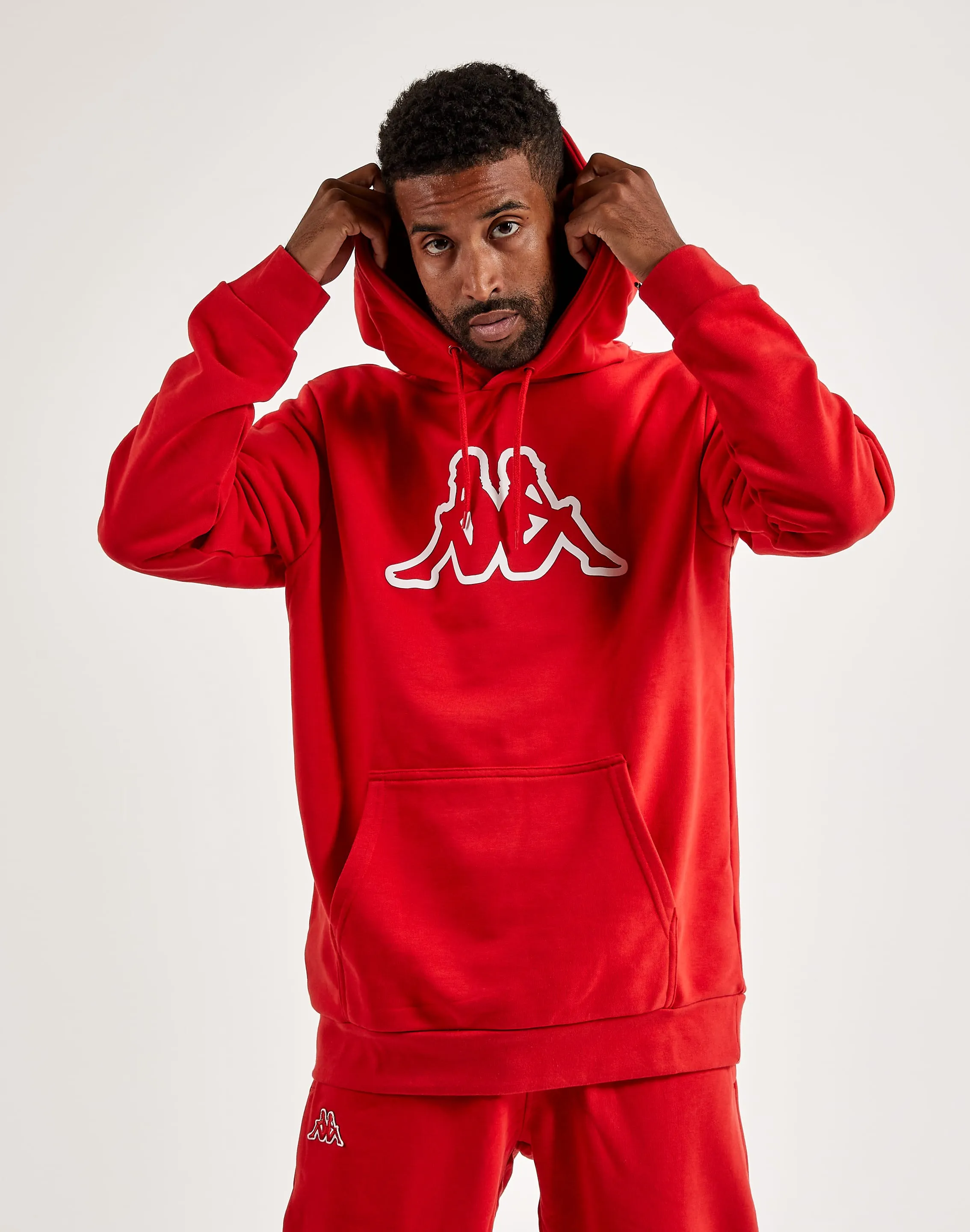 Kappa Logo Zavrok Pullover Hoodie