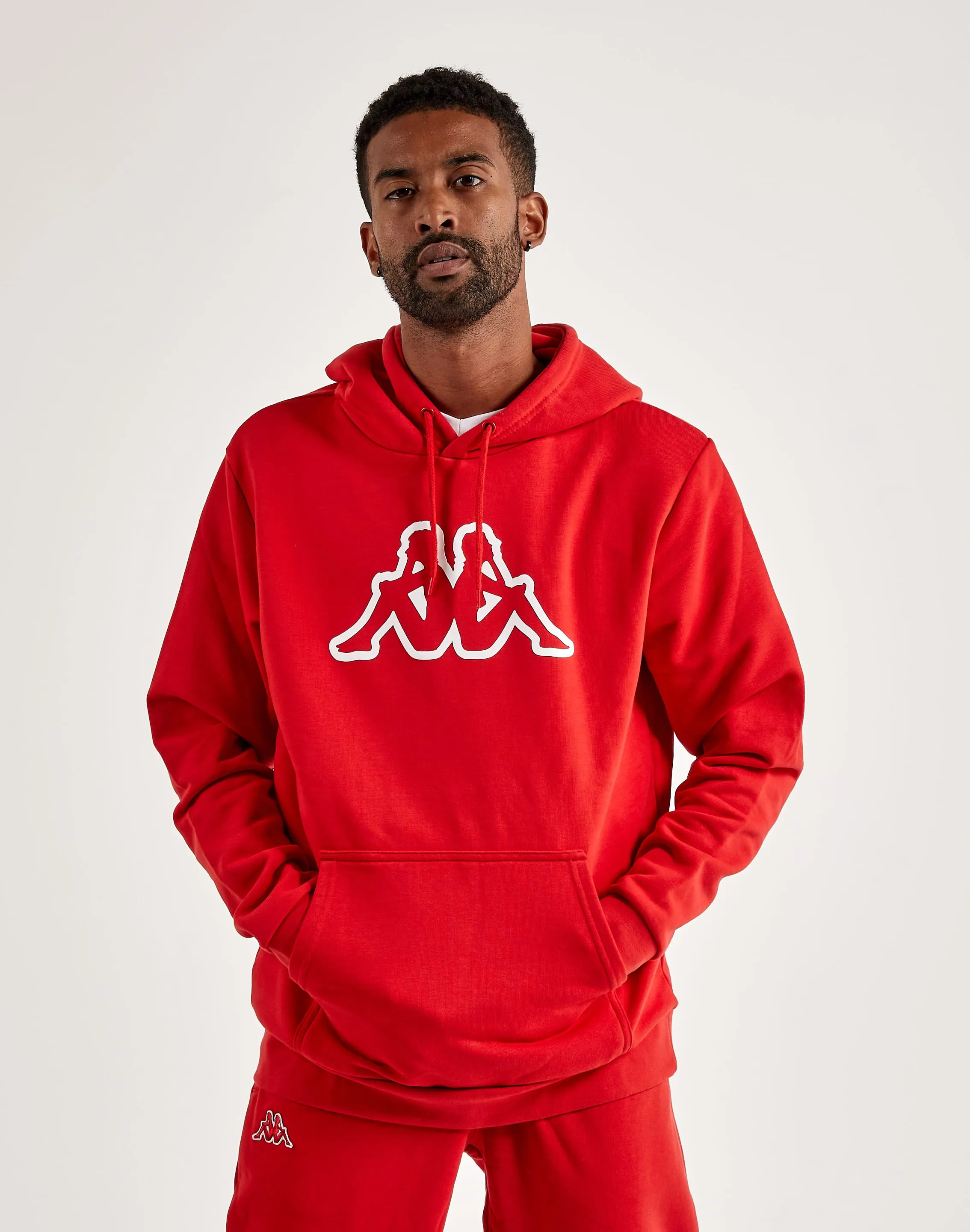 Kappa Logo Zavrok Pullover Hoodie