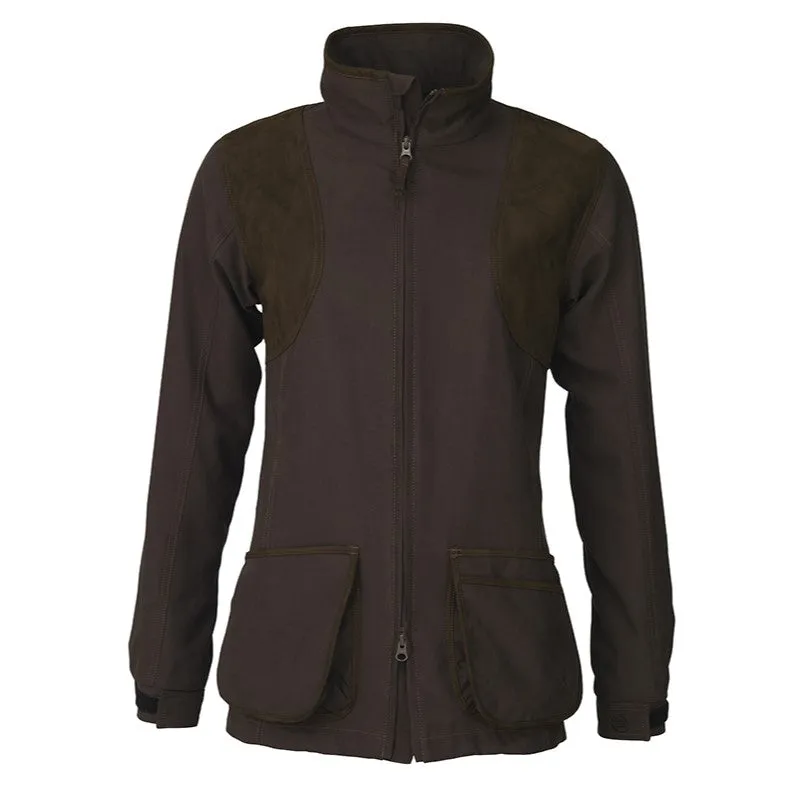 Laksen Clay Pro CTX Ladies Waterproof Jacket - Brown