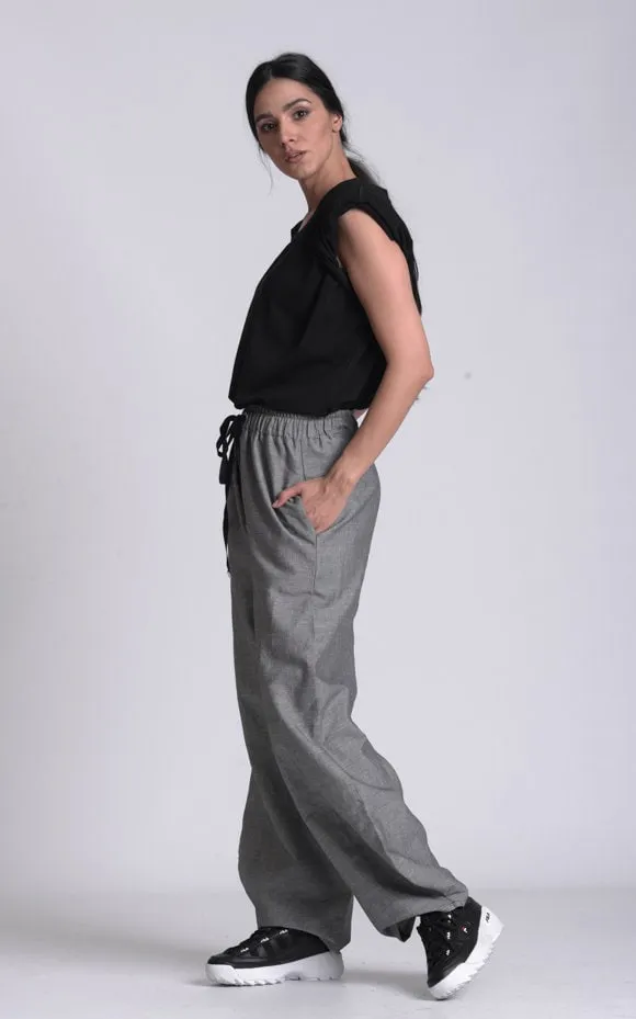 Long Loose Linen Pants