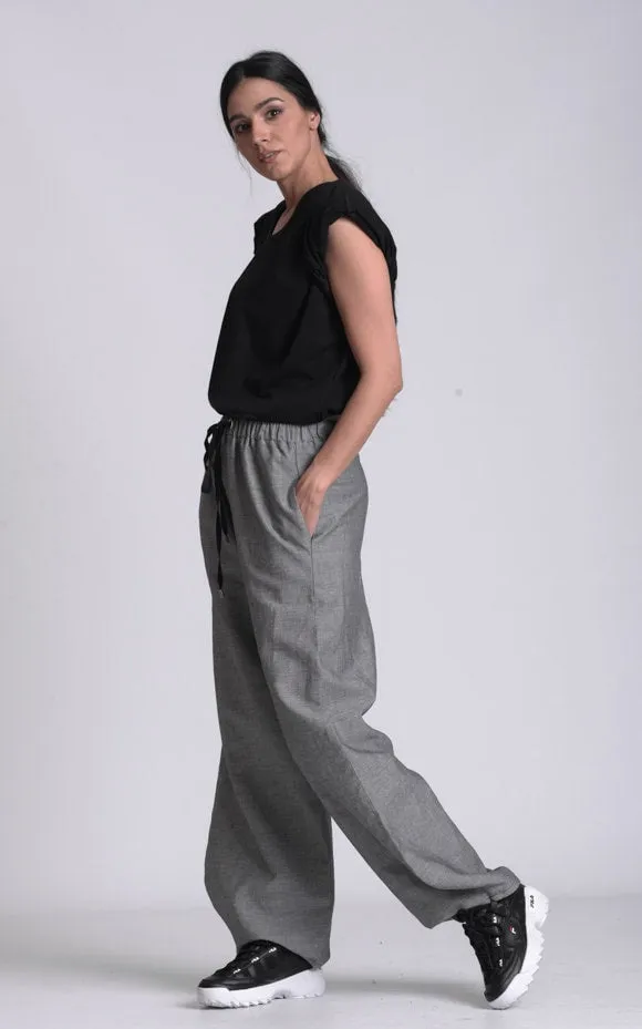 Long Loose Linen Pants