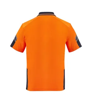 Mens Reinforced Hi Vis Squad S/S Polo