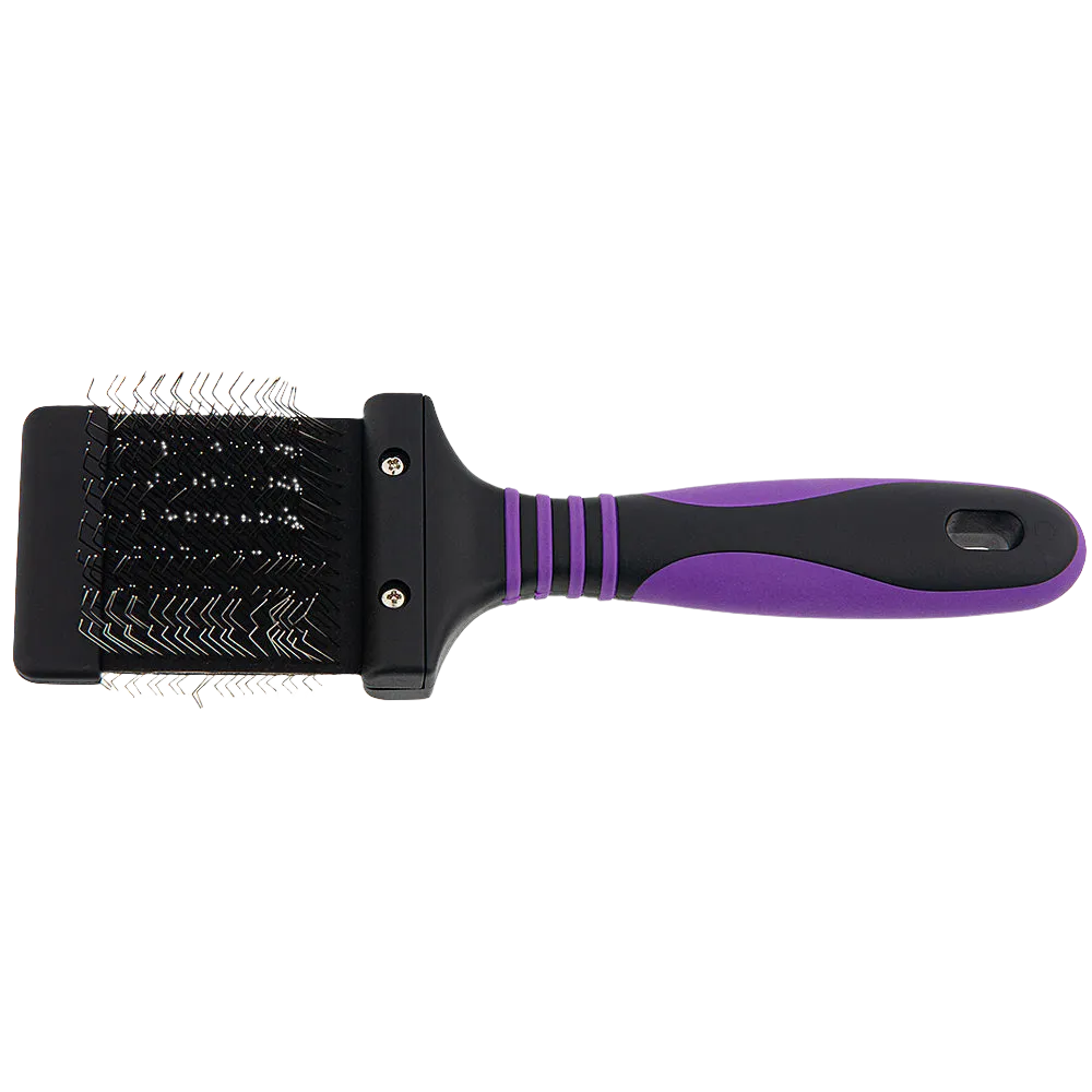 Mini Slicker Brush Purple by Dog Fashion Spa