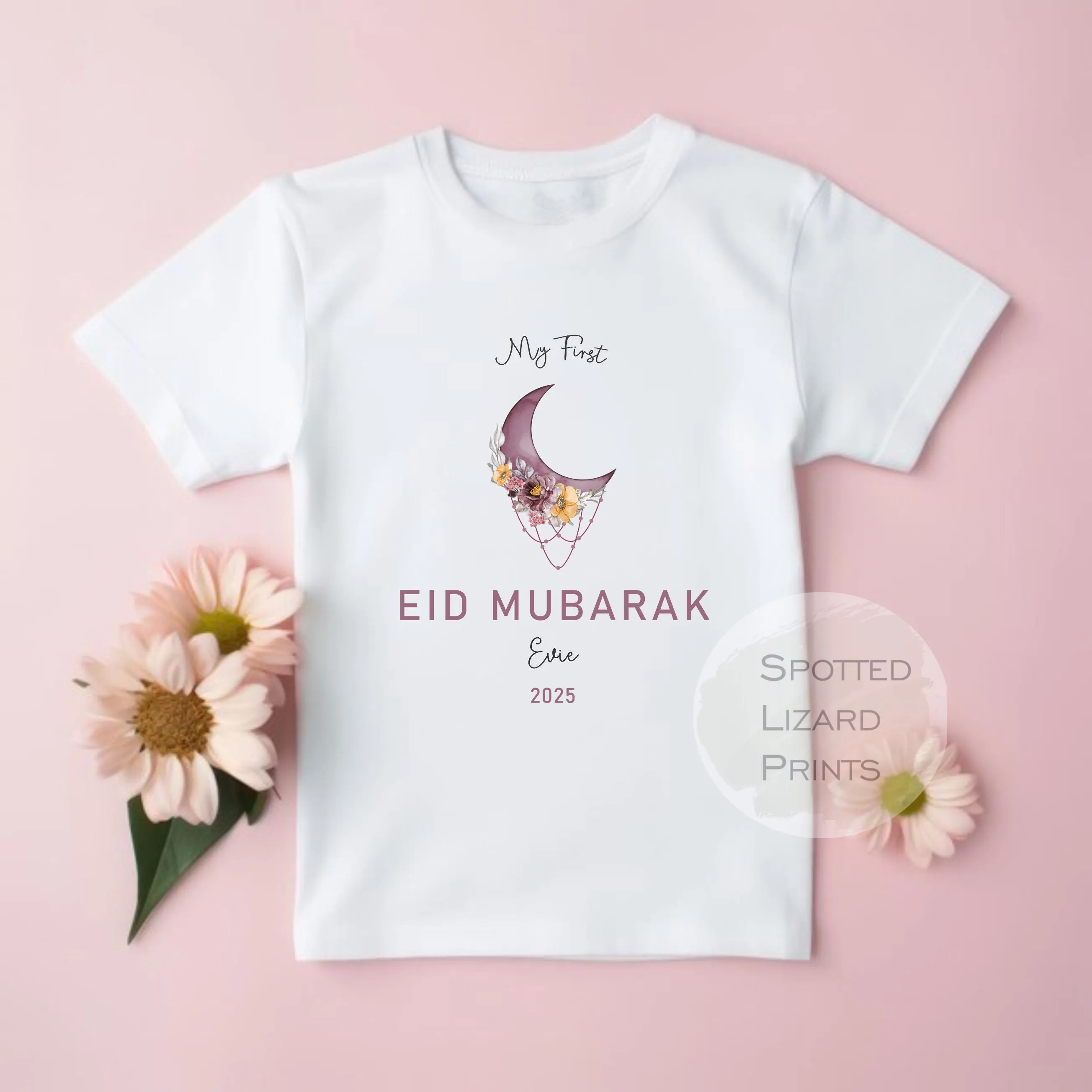 My First Eid Mubarak Personalised Baby - First Eid sleepsuit - 1st Eid Gift - Ramadan Baby Outfit