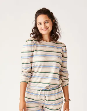 Naomi Sweatshirt: Multistripe