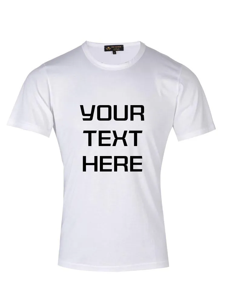 On Demand Print T-Shirt - White