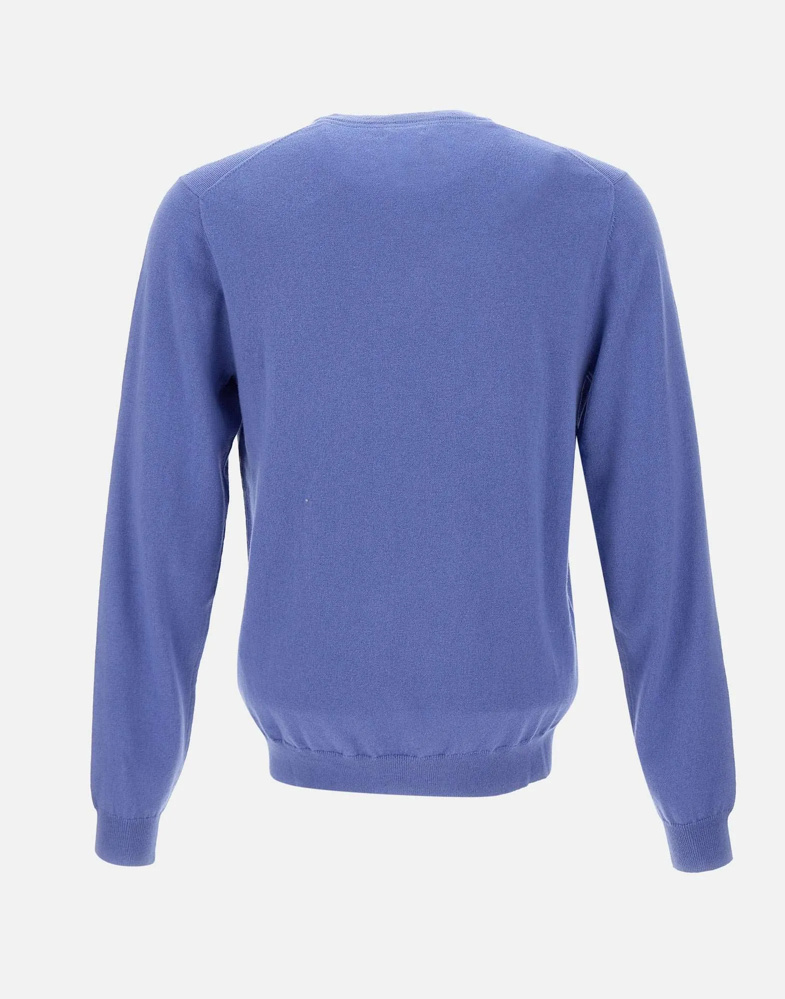 Purple Cotton Wool Sweater for Men