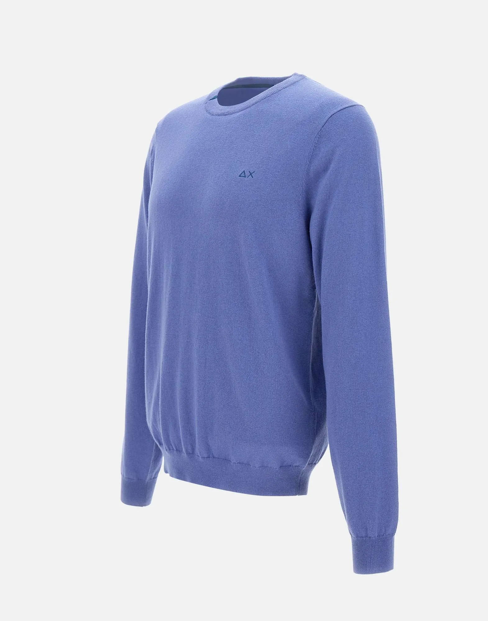 Purple Cotton Wool Sweater for Men