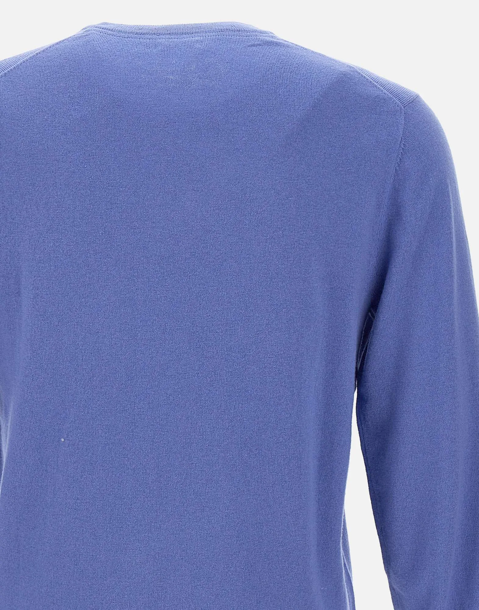 Purple Cotton Wool Sweater for Men