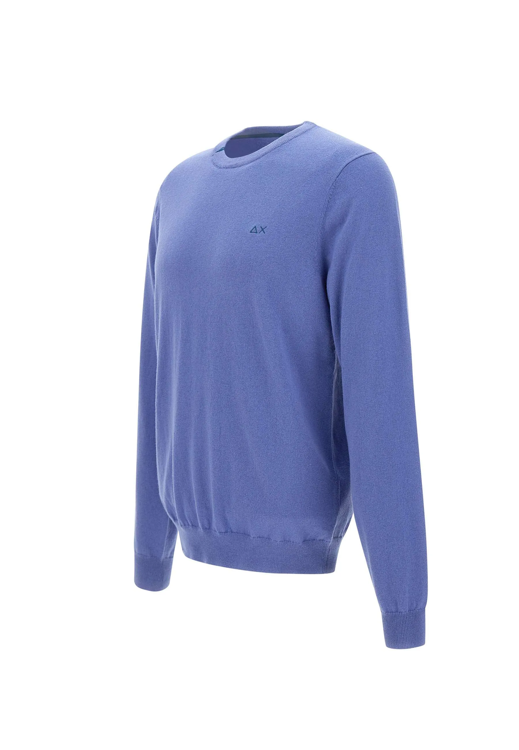 Purple Cotton Wool Sweater for Men