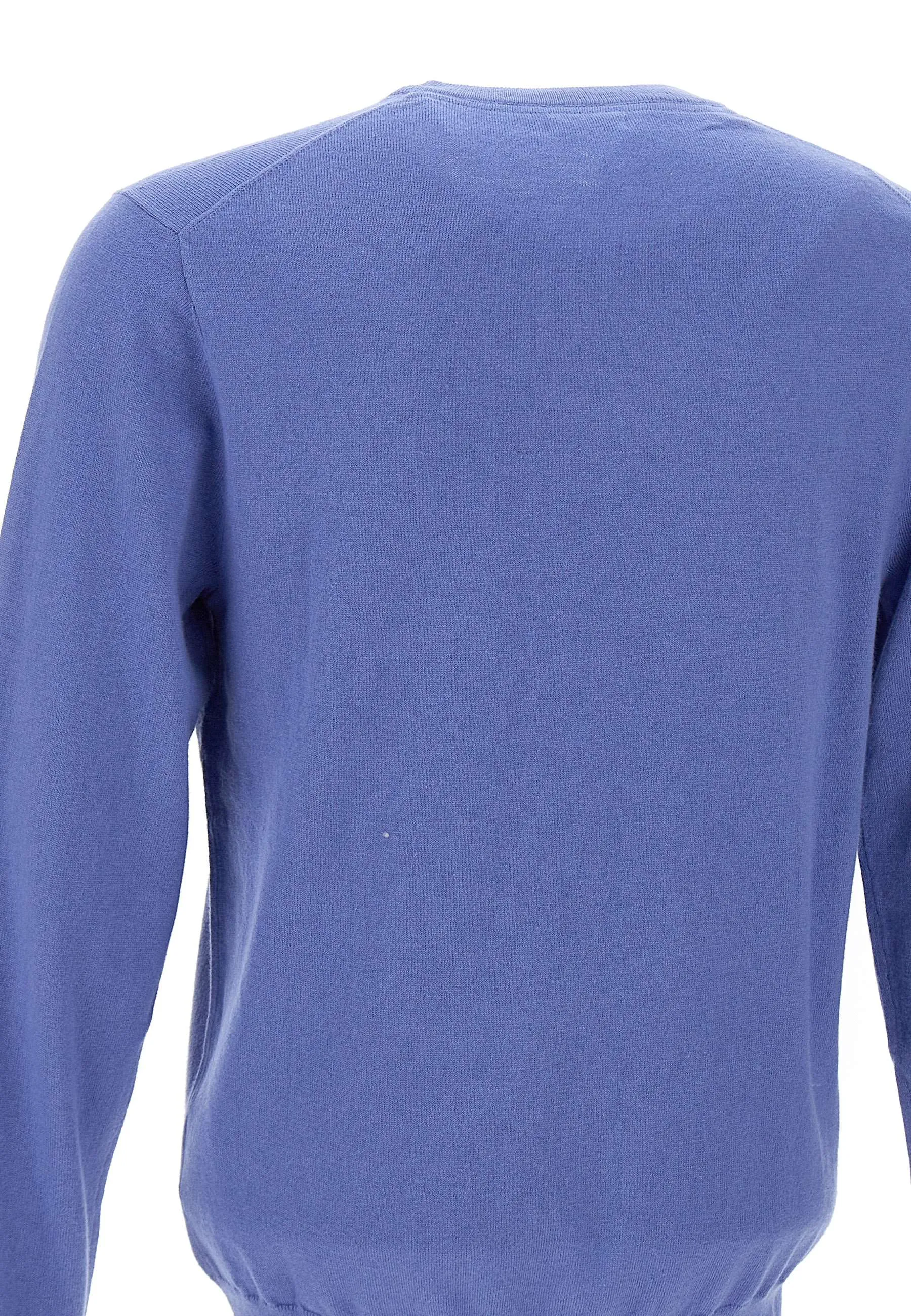 Purple Cotton Wool Sweater for Men