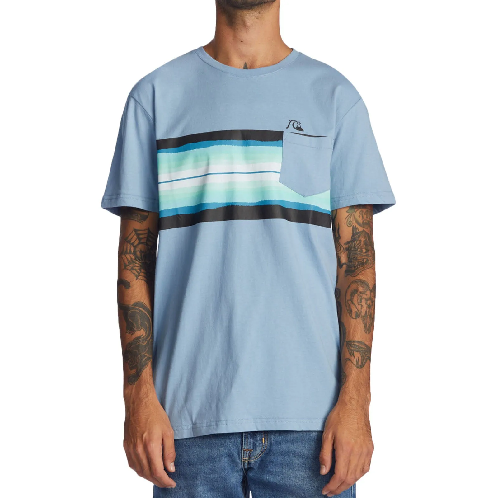 Quiksilver Mens Resin Tint Casual Short Sleeve T-Shirt