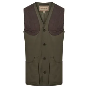 Schoffel All Seasons Mens Shooting Vest - Dark Olive