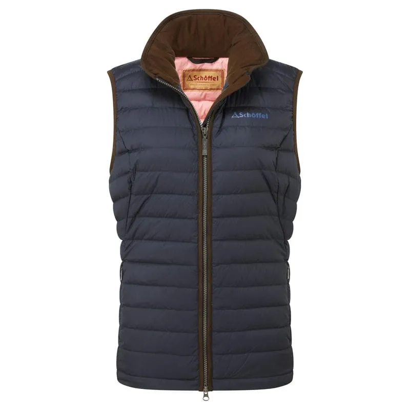 Schoffel Launde Down Ladies Gilet - Petrol Blue