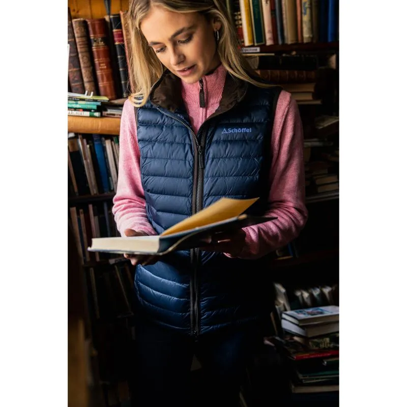 Schoffel Launde Down Ladies Gilet - Petrol Blue