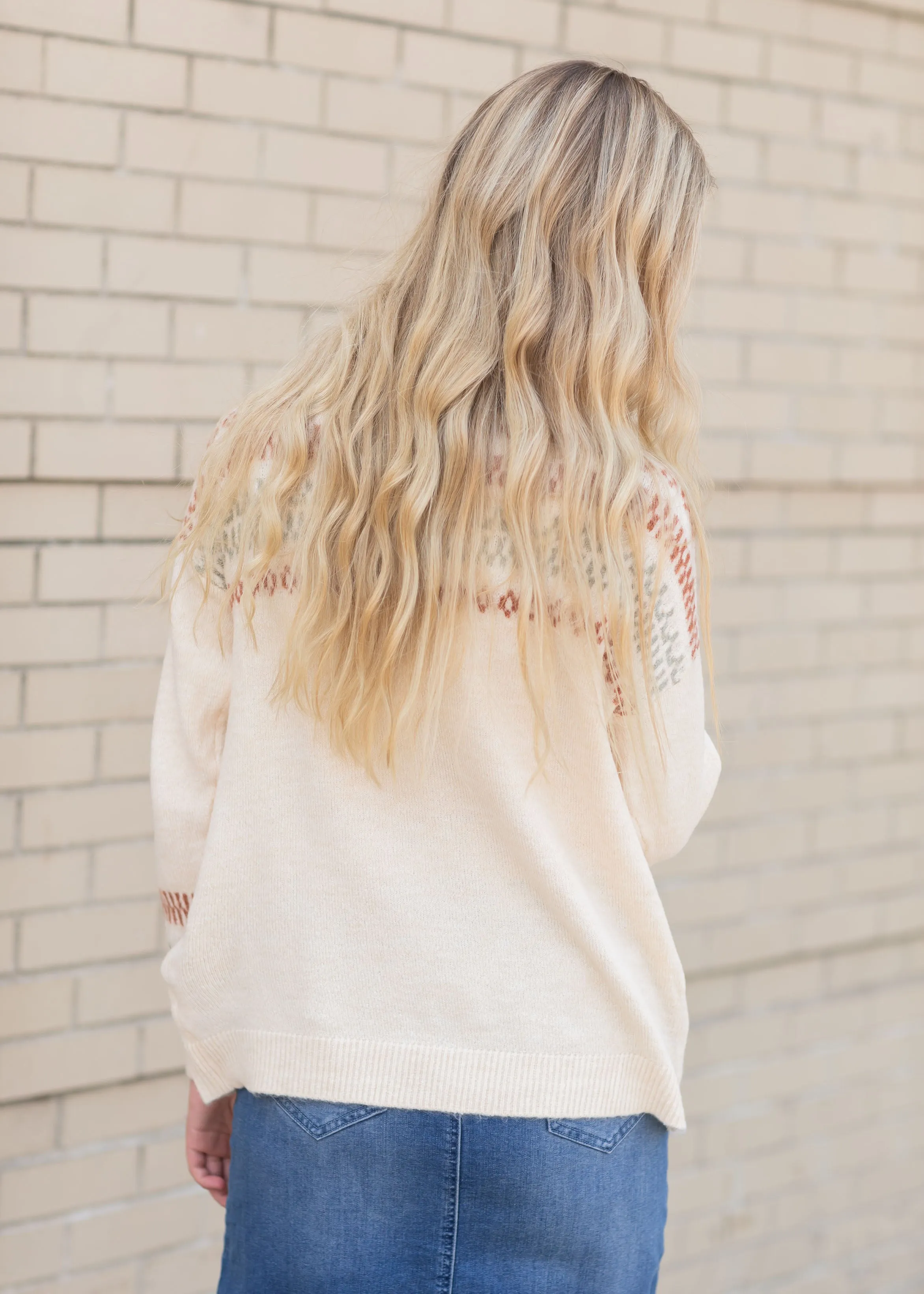 Slouchy Turtle Neck Long Sleeve Sweater - FINAL SALE