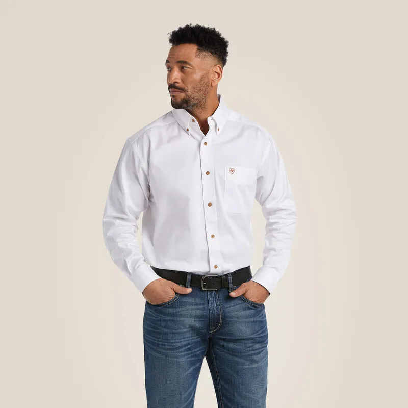 Solid Twill Classic Fit Shirt