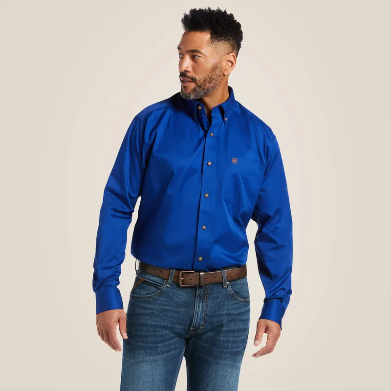 Solid Twill Classic Fit Shirt