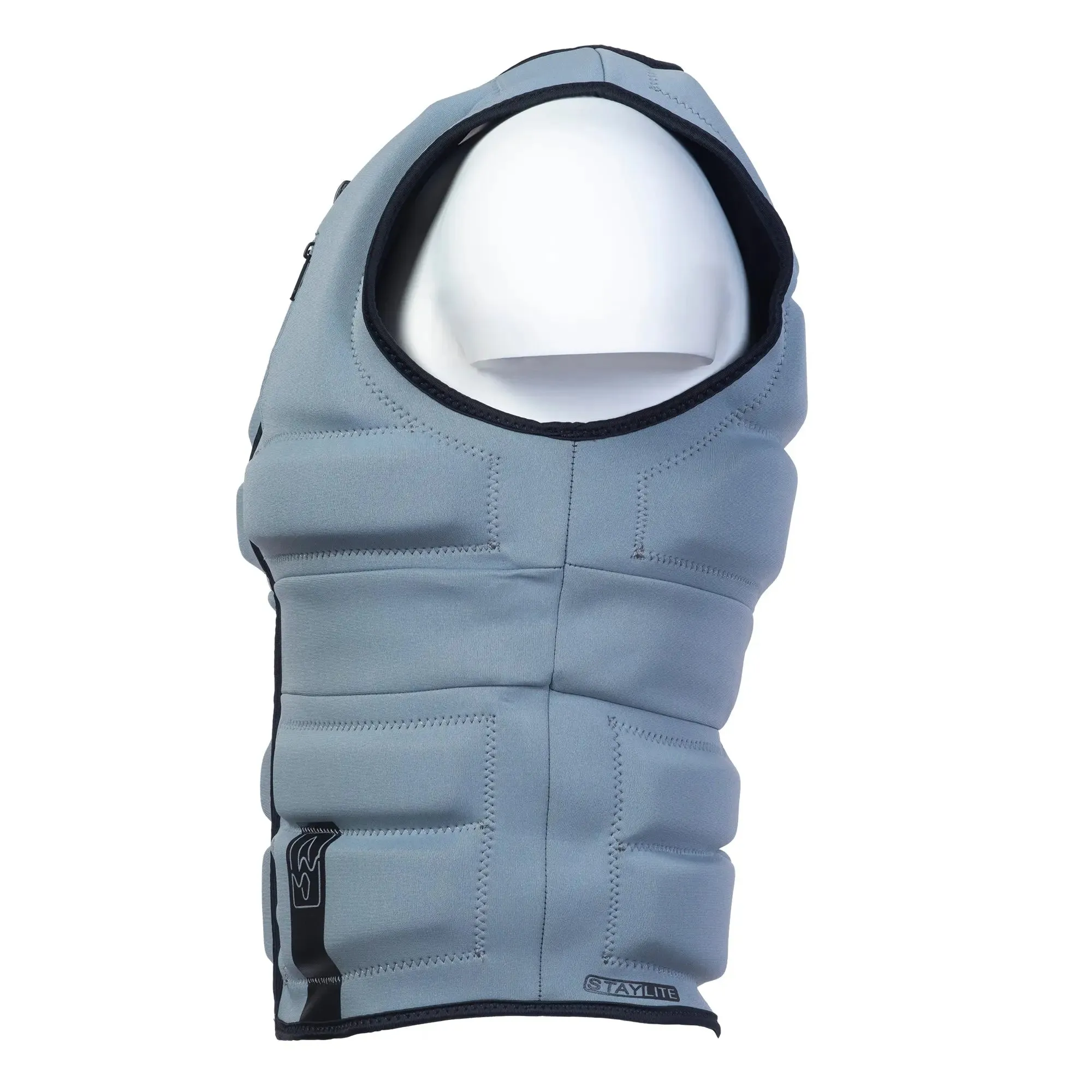 SWELL Wakesurf Vest - Men's Pewter - Ultimate Comfort Neoprene Jacket