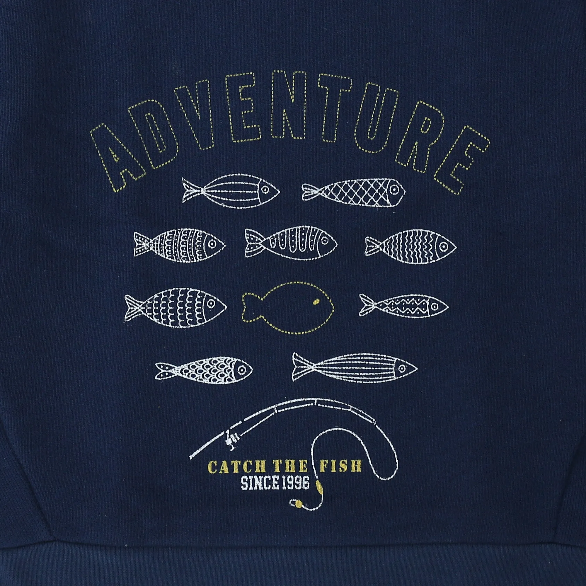 TAPE.A.LOEIL - Kids 'Dark blue' Crew Neck Adventure Printed Sweatshirt TO1187