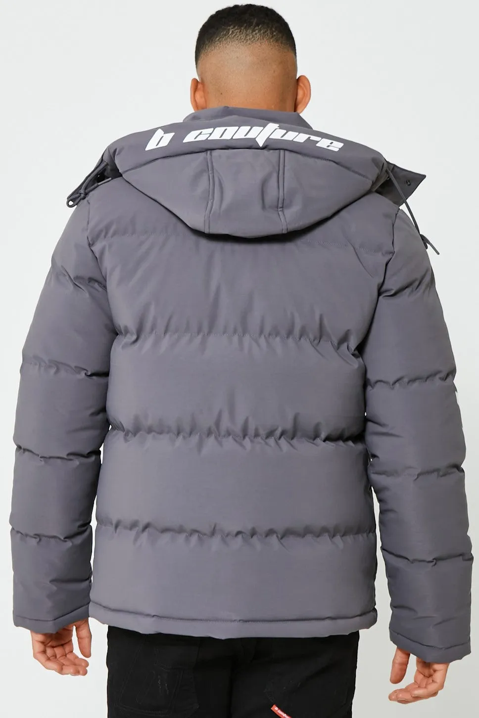 Upminster Puffer Jacket - Dark Grey