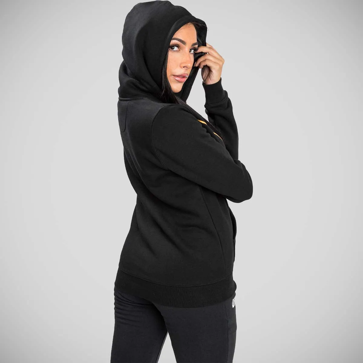 Venum UFC Fight Night 2.0 Replica Women's Hoodie Black/Gold