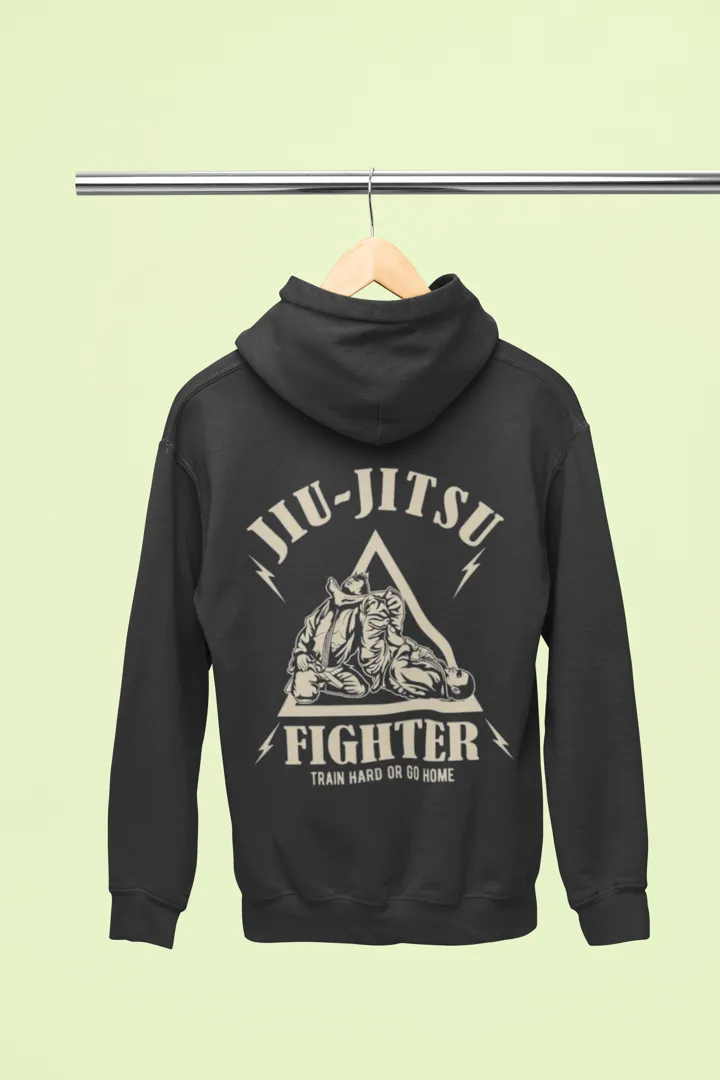 Warrior Spirit Jiu-Jitsu Dark Grey Unisex Hoodie