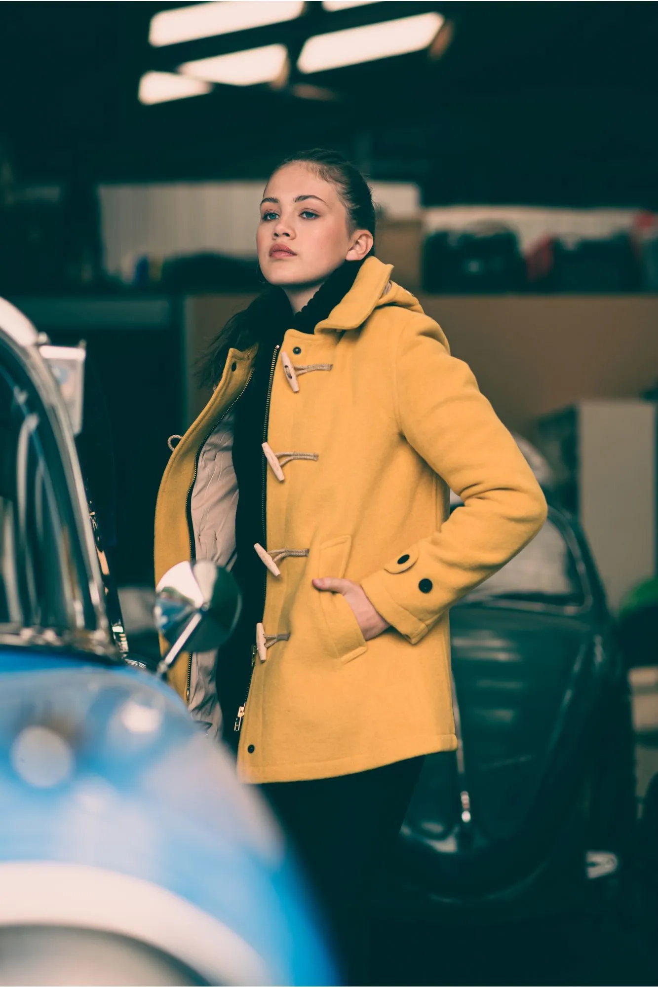 Women's Spike Jacket - Mustard