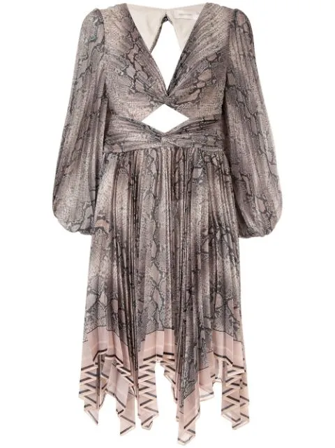 Zimmermann Corsage Pleat Dress (For Hire)